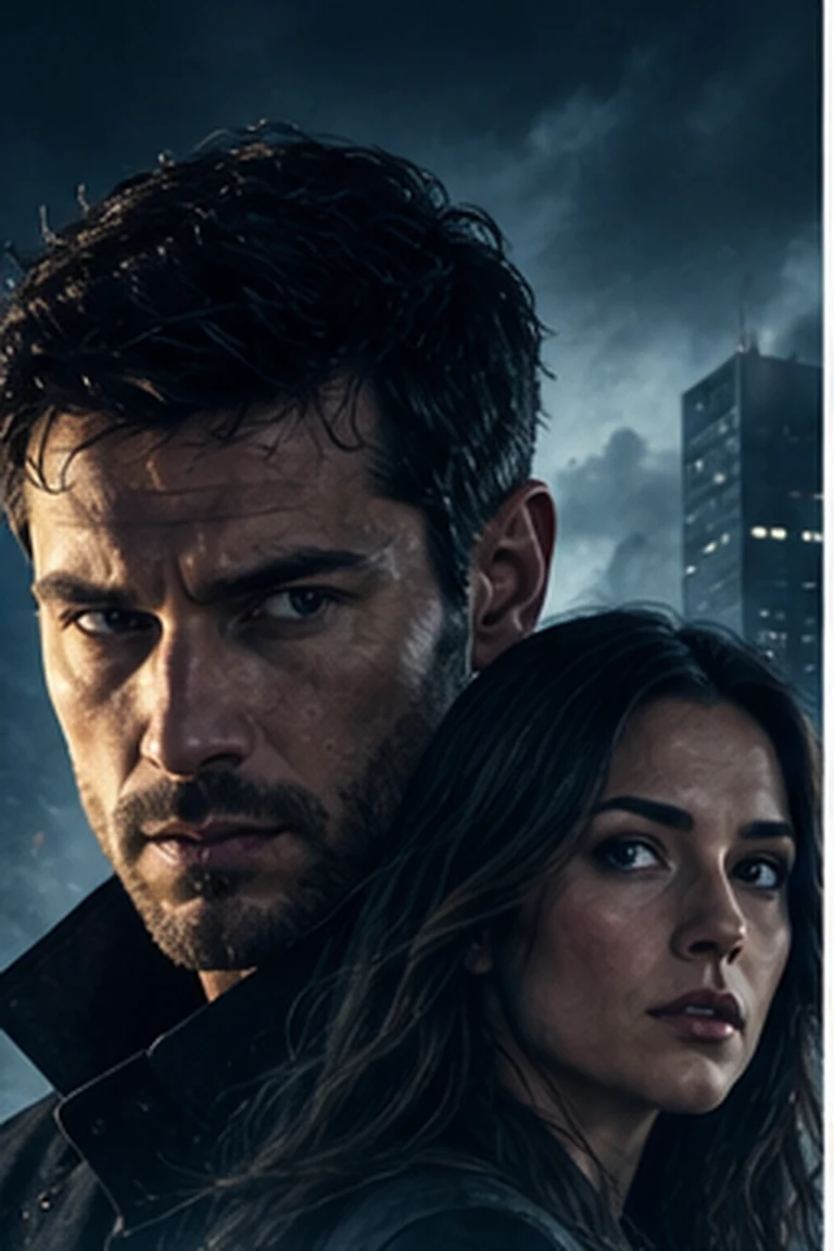 Original AI-created thriller movie artwork