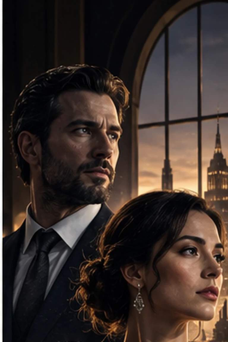 Original AI-created drama series artwork