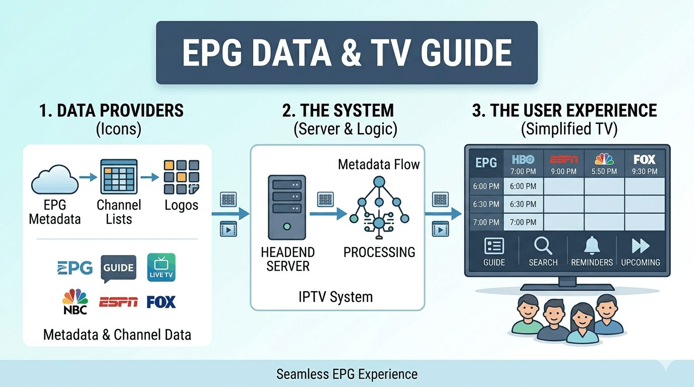 What Is EPG in IPTV? Benefits, Setup & Troubleshooting