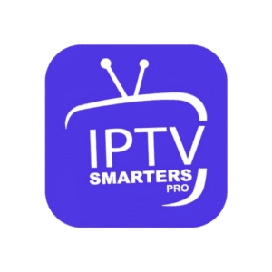 IPTV Smarters Pro app displaying live TV channels, movies, series, and electronic program guide on a smart TV