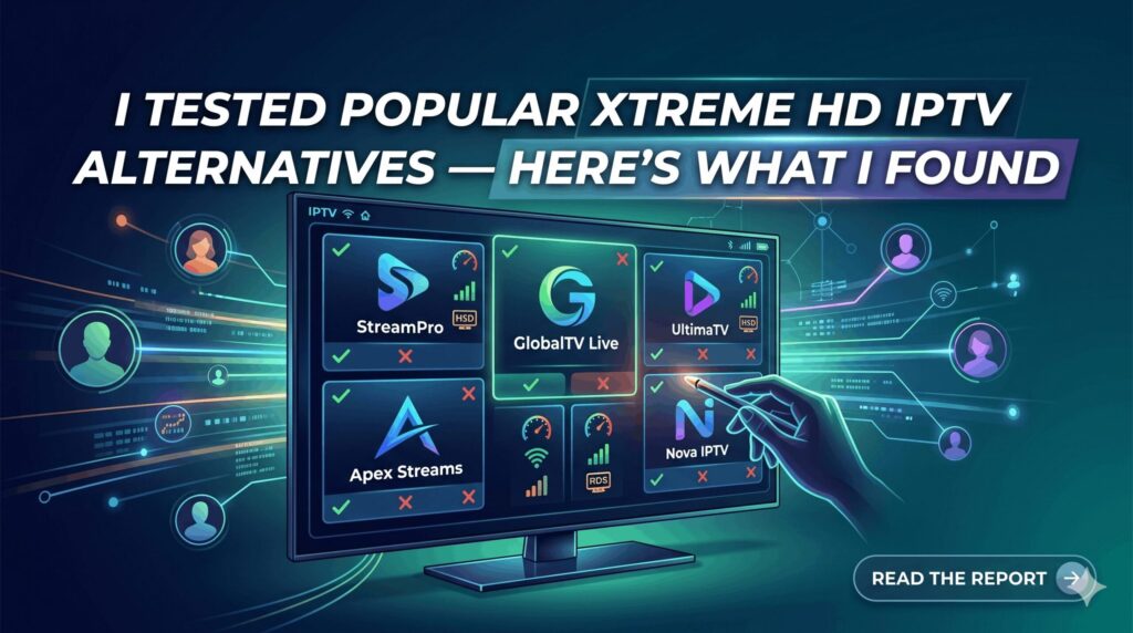 I Tested Popular Xtreme HD IPTV Alternatives — Here’s What I Found
