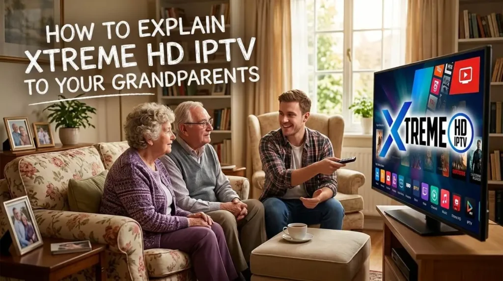 How to Explain Xtreme HD IPTV to Your Grandparents