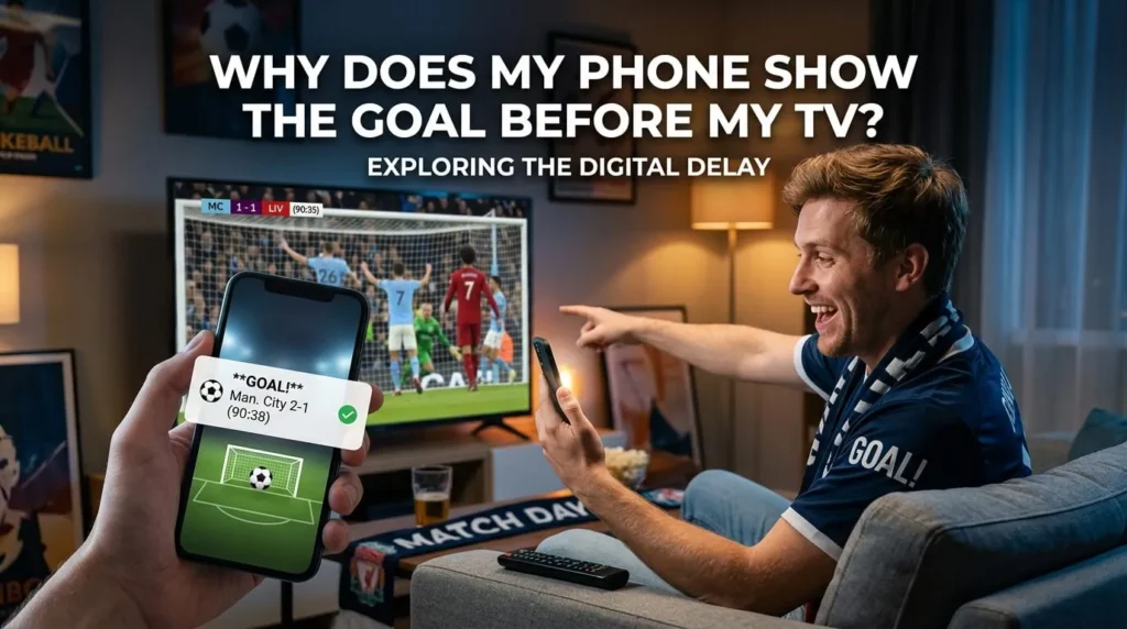 Why Does My Phone Show the Goal Before My TV?